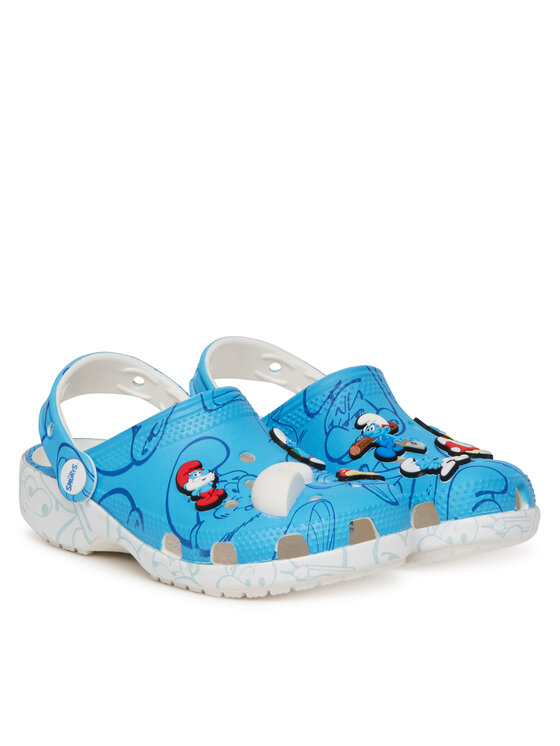 Crocs Чехли Crocs Smurfs Classic Clog 210821 Цветен