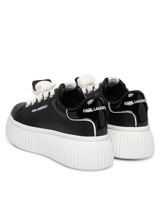 KARL LAGERFELD Снікерcи KARL LAGERFELD Kreeper Lo KL42336T Чорний