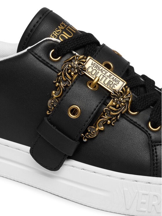 Versace Jeans Couture Снікерcи Versace Jeans Couture 80VA3SK9 ZPB76 G89 Чорний
