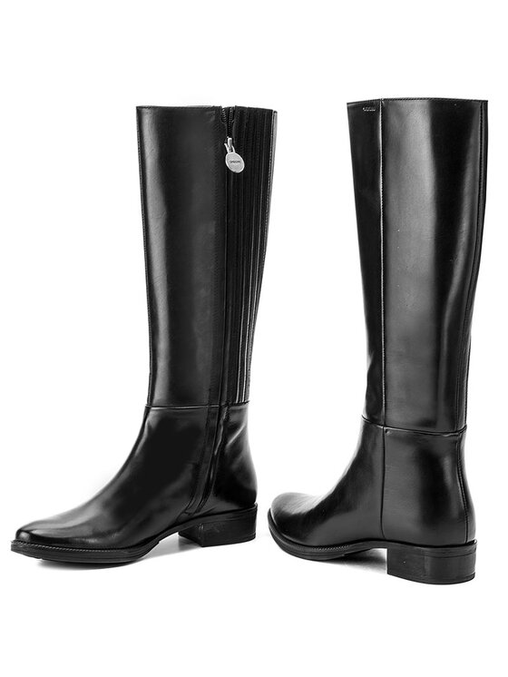 Geox Stivali al ginocchio Geox D Mendi ST P D3490P 00043 C9999 Nero