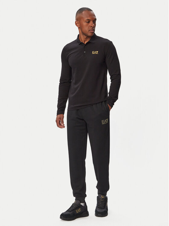 EA7 Emporio Armani EA7 Emporio Armani Polo 8NPF17 PJVUZ MC004 Negro Regular Fit