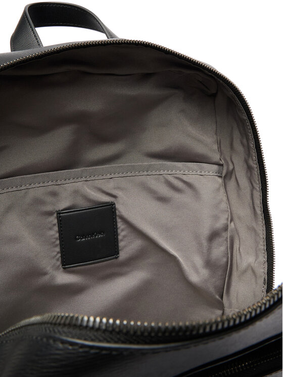 Calvin Klein Rucsac Calvin Klein Emblem Hw Slim Pocket Backpack LV04D3289G Negru
