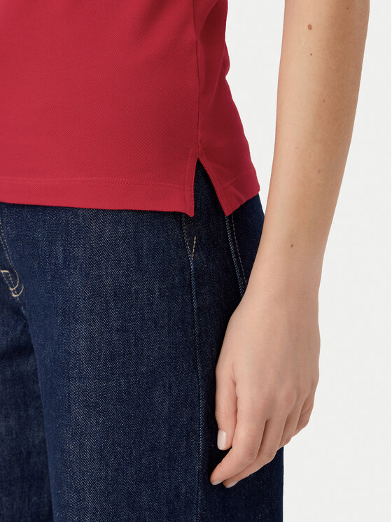 Tommy Hilfiger Tommy Hilfiger Polo 1985 WW0WW43225 Rosso Slim Fit