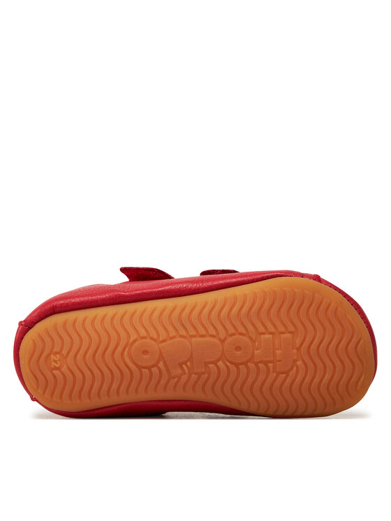 Froddo Kotníková obuv Froddo Prewalkers Furry G1130013-6 S Červená