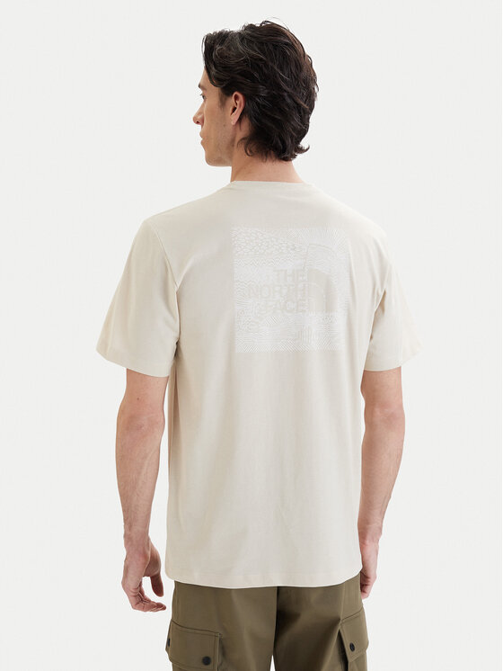 The North Face The North Face Camiseta NSE Box NF0A8GV2 Beis Regular Fit