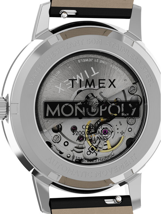 Timex Hodinky Timex Lab Collab Automatic TW2Y46900 Čierna