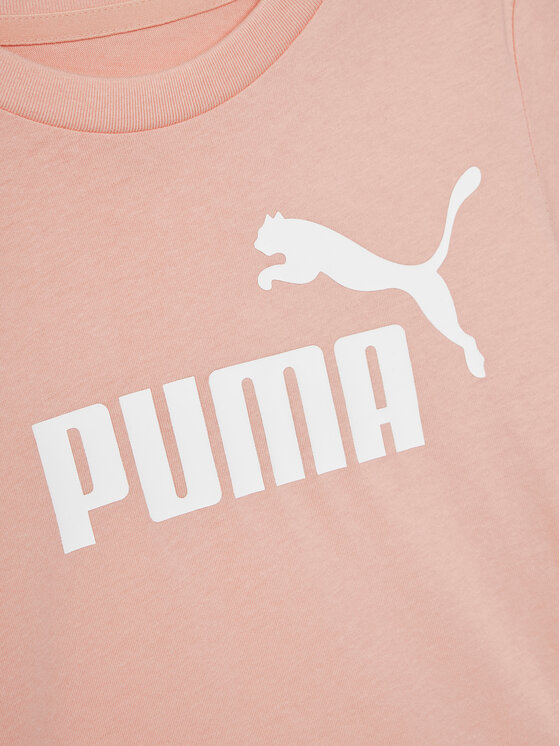 Puma Puma Majica Ess No. 1 Logo 684892 Roza Regular Fit