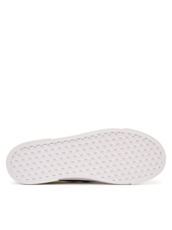 Tommy Hilfiger Tenisówki Tommy Hilfiger Platform Vulc Piping FW0FW09394 Biały