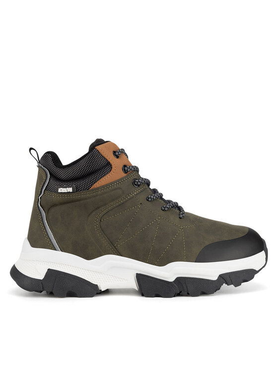 Action Boy Šnurovacia obuv Action Boy AVO-3299-002 IV CH Kaki