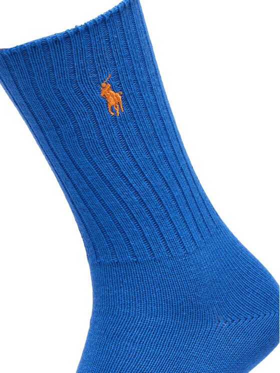 Polo Ralph Lauren Дълги чорапи Polo Ralph Lauren 455P10242007 Син