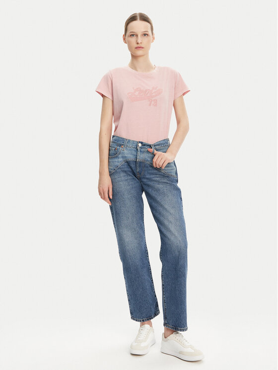Levi's® Levi's® Majica Graphic A8804-0039 Roza Boxy Fit
