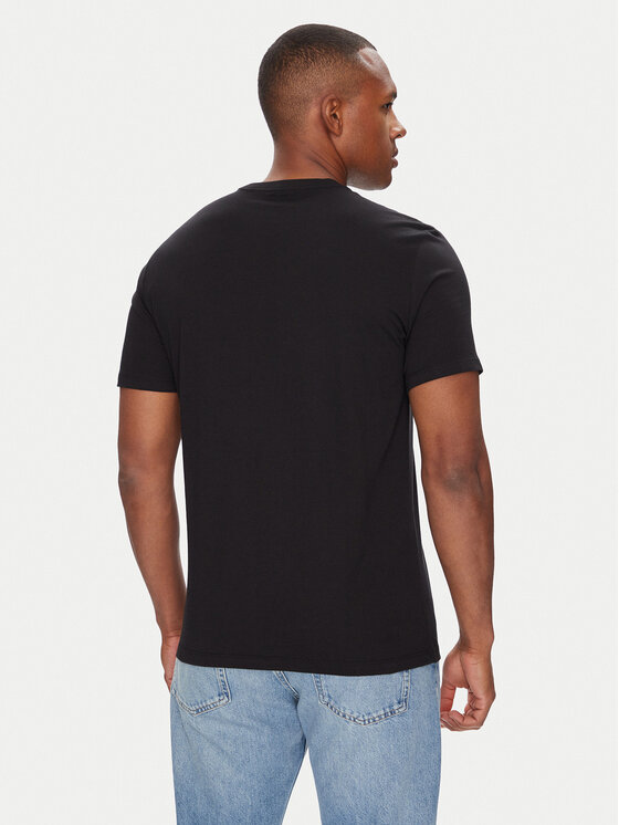 Calvin Klein Jeans Calvin Klein Jeans Majica LV04RC844G Črna Regular Fit