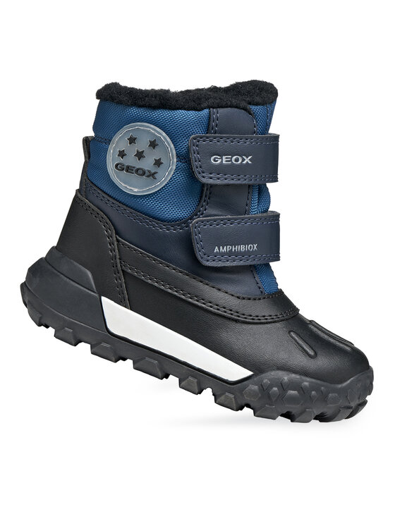 Geox Stivali da neve Geox B Trekkyup Boy B Abx B566LI 054FU C4585 M Nero