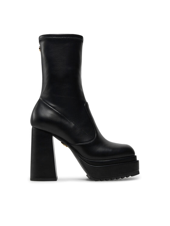 Buffalo Μποτάκια Buffalo May W Sock 1220030 Μαύρο