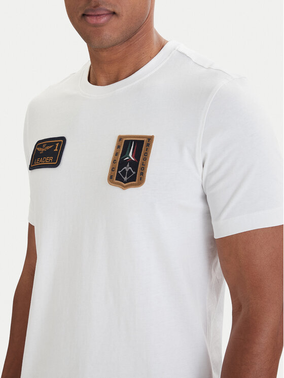 Aeronautica Militare Aeronautica Militare Camiseta 261TS2544UJ00592 Blanco Regular Fit