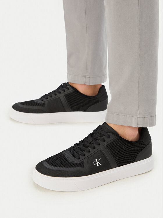Calvin Klein Sportcipők Calvin Klein Claccic Cups Laceup Knit HM0HM02130 Fekete