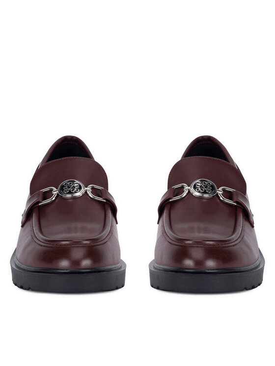 Nine West Loafersy Nine West WFA3043-1A Bordó