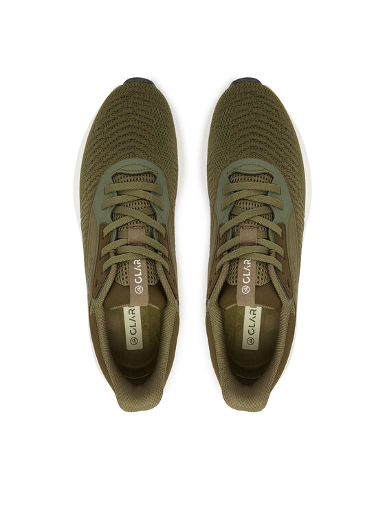 Clarks Снікерcи Clarks Pace Move 26186614 Зелений