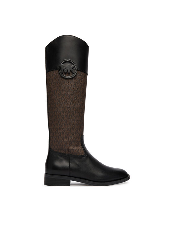 MICHAEL Michael Kors Kozaki MICHAEL Michael Kors Kimmee 40F6KMFB5B Brązowy ciemny