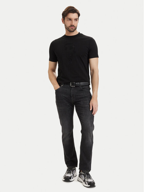 KARL LAGERFELD KARL LAGERFELD Camiseta 755040 563225 Negro Regular Fit