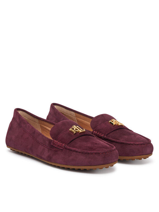 LAUREN RALPH LAUREN Mocasini LAUREN RALPH LAUREN Barnsbury 802821629037 Vișiniu