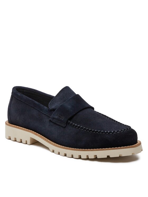 BOSS Loaferice Boss Tirian Sd 50517143 Tamnoplava