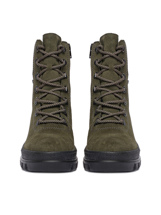 Rieker Šnurovacia obuv Rieker CEO-X8233-54 Zelená