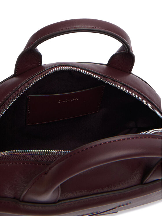 Calvin Klein Geantă Calvin Klein Bold Ck Dome Crossbody LV04F3895G Vișiniu