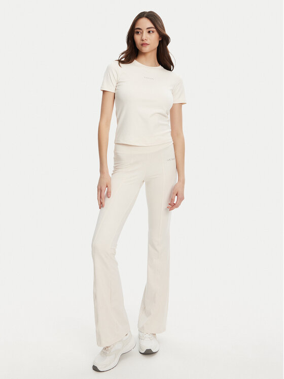 Guess Guess Футболка V5RI10 KCD02 Écru Regular Fit