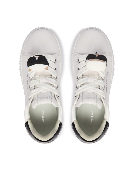 KARL LAGERFELD Снікерcи KARL LAGERFELD Kreeper Lo KL42336T Білий