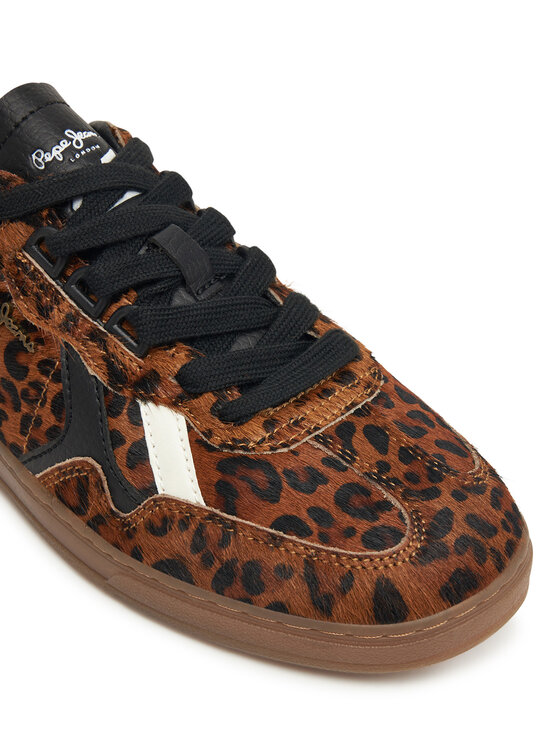 Pepe Jeans Сникърси Pepe Jeans Ball Print W PLS000013 Кафяв