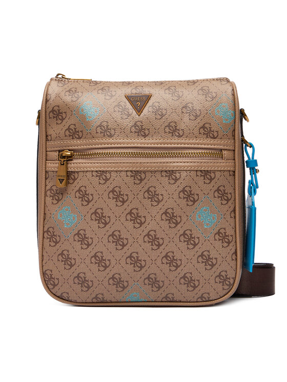 Guess Плоска сумка Guess HMMICT P5417 Бежевий