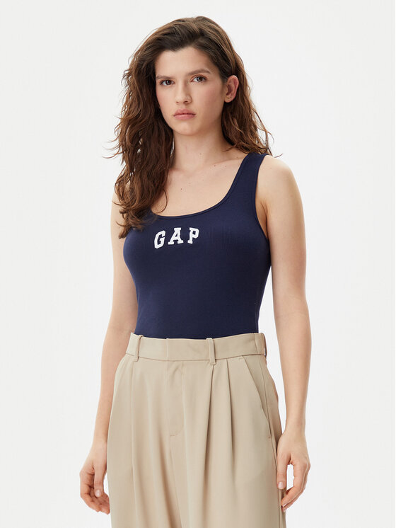 Gap Gap Top 585421-00 Mornarsko modra Slim Fit