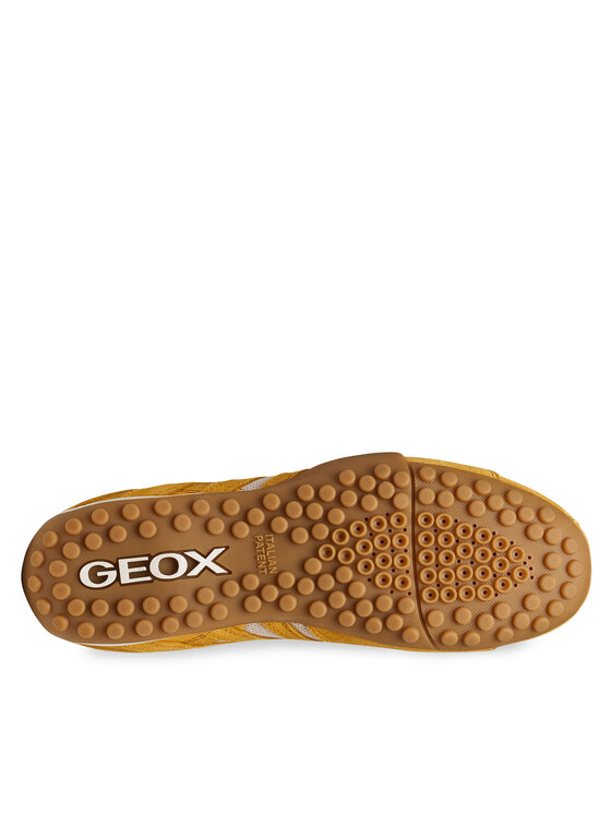Geox Sneakersy Geox D Snake Original D65B0A 01420 C2V1S Żółty