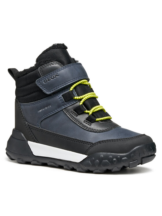 Geox Cizme de zăpadă Geox J Trekkyup B Abx J46MBE 0MEMS C0749 D Bleumarin