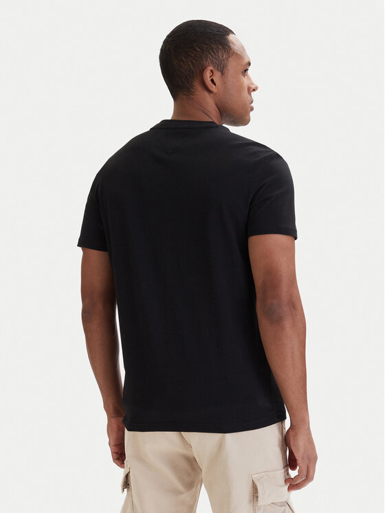 Tommy Jeans Tommy Jeans Camiseta DM0DM22551 Negro Regular Fit