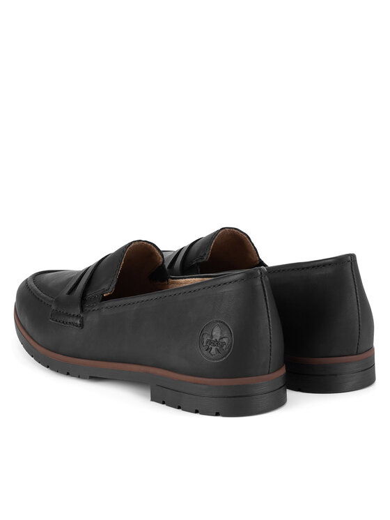 Rieker Mocasini Rieker 45300-00 Negru