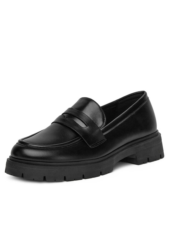 DeeZee Loafersy DeeZee 8-124-2 Czarny