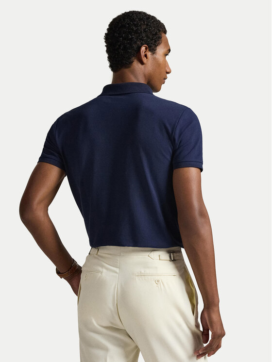 Polo Ralph Lauren Polo Ralph Lauren Поло 710941439038 Cиній Custom Slim Fit