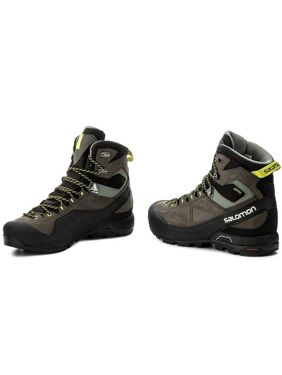 Salomon Trekkings Salomon X Alp Mtn Gtx GORE-TEX 398402 29 G0 Black/Beluga/Lime Punch.