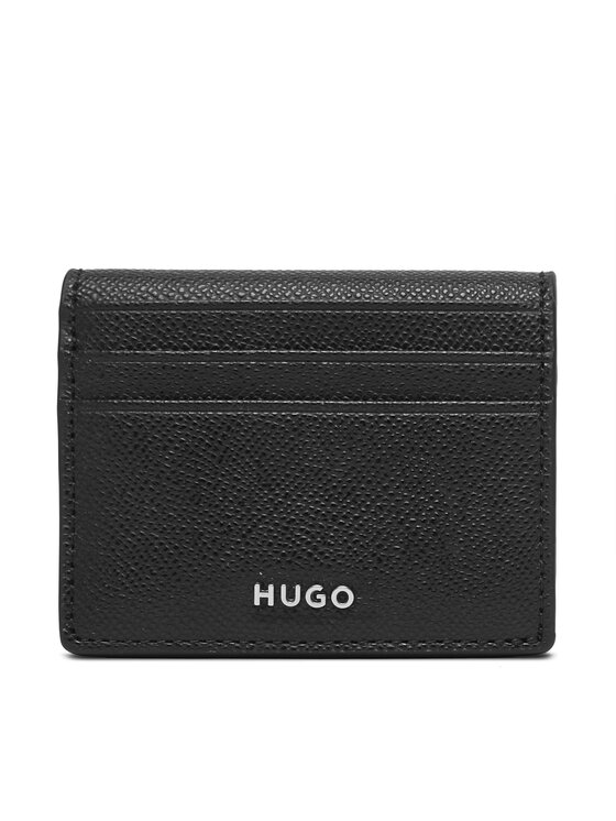 HUGO Θήκη πιστωτικών καρτών HUGO 50573438 Μαύρο