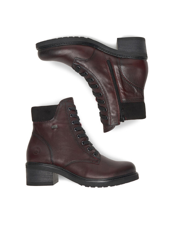 Remonte Šnurovacia obuv Remonte CEO-D1A70-35 Bordová