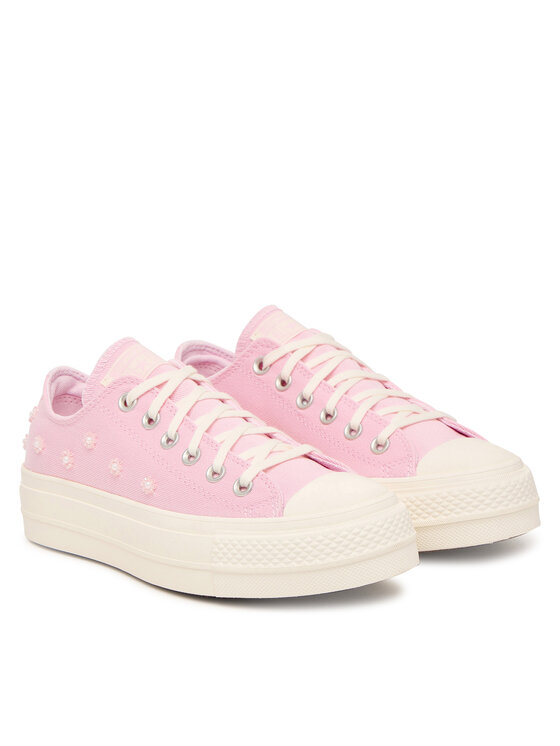 Converse Кеди Converse Chuck Taylor All Star Lift Platform Beads A16108C Рожевий