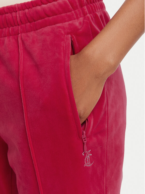 Juicy Couture Juicy Couture Спортивні штани Tina JCAPW045 Червоний Regular Fit