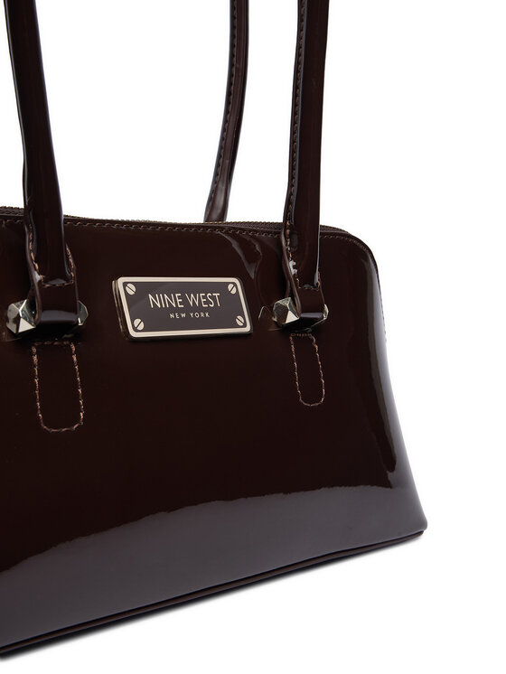 Nine West Τσάντα Nine West CEO-MODERN MUSE-LA374-4764 Σκούρο καφέ
