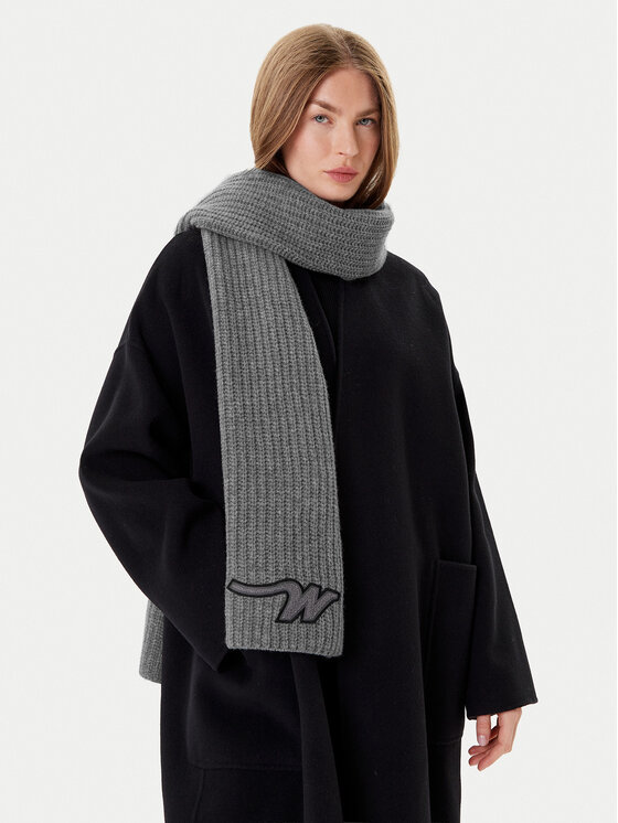 Weekend Max Mara Шарф Weekend Max Mara Bardies 2525746035 Сірий