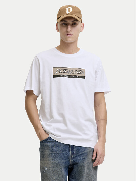 Jack & Jones Jack & Jones Camiseta Rinwood 12283628 Blanco Regular Fit