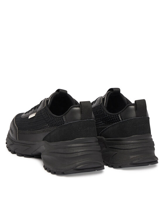 Calvin Klein Sneakersy Calvin Klein Hike Runner Lup Lin Mesh HW0HW03000 Czarny
