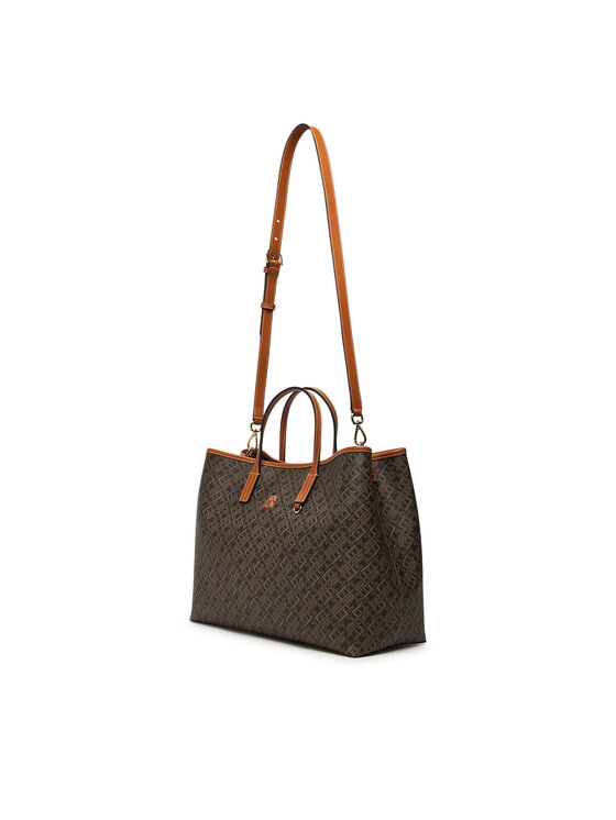 Tommy Hilfiger Torebka Tommy Hilfiger Th Monoplay Satchel AW0AW19173 Czarny