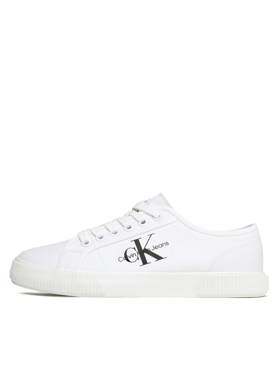 Calvin Klein Jeans Tenisenes Calvin Klein Jeans YW0YW00482 Balts